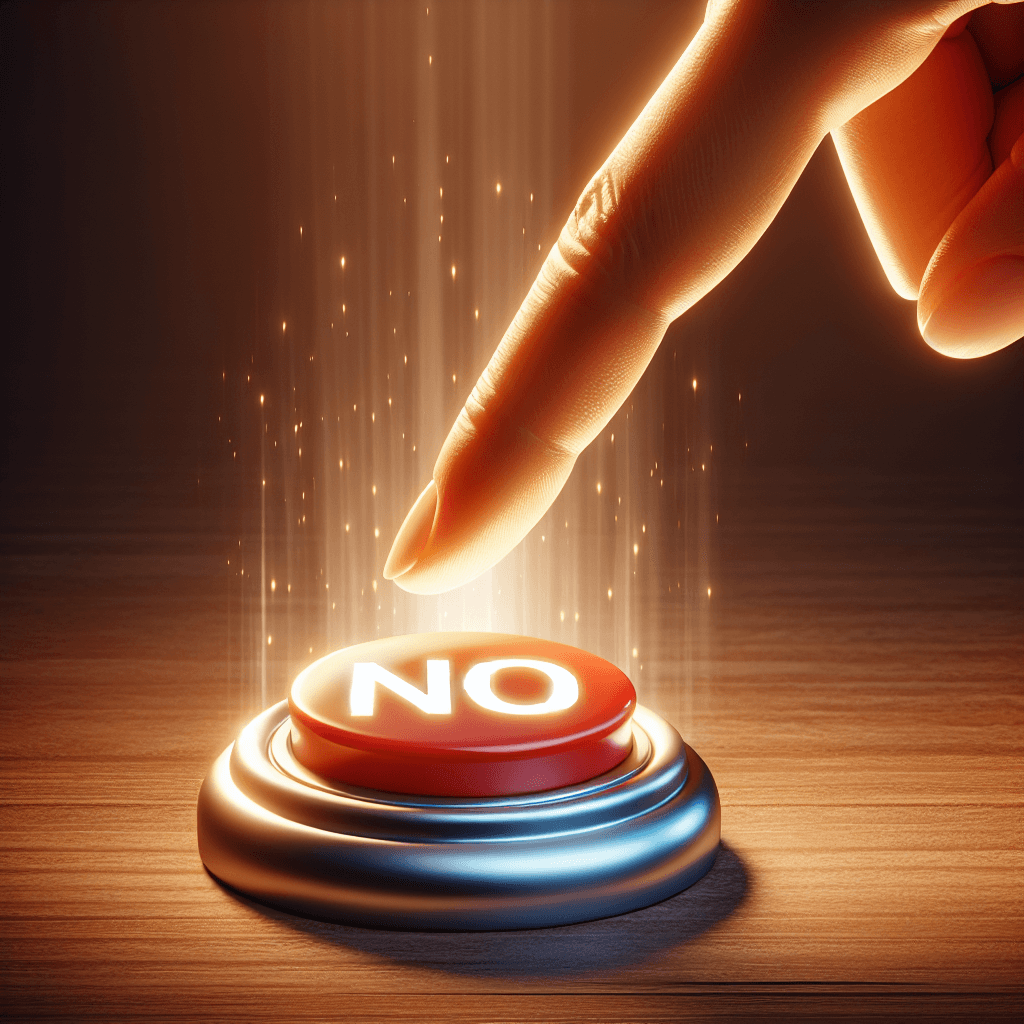 The Art of Saying No Effectively